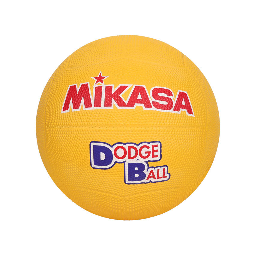 MIKASA 軟橡膠躲避球#3(訓練 3號球 運動「MKD3Y」 黃紅