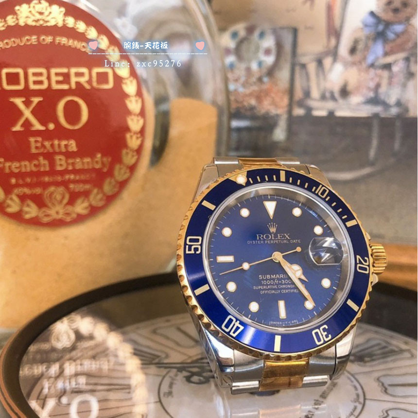 ROLEX 勞力士 藍水鬼 submariner 潛航者腕錶