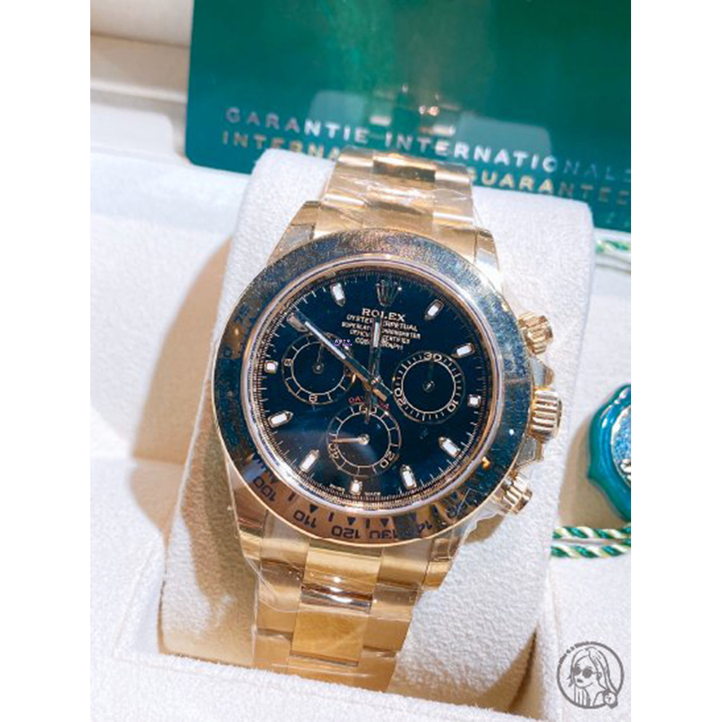 ROLEX 勞力士 DAYTONA 116508黑面🔺2021年新式保卡｜全新品｜現貨