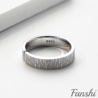 Fanshi｜鈦鋼戒指｜山有木裂紋指環 轉運戒指 男生戒指 戒指男 復古戒指 情侶戒指 食指戒指 男戒 指環 戒子