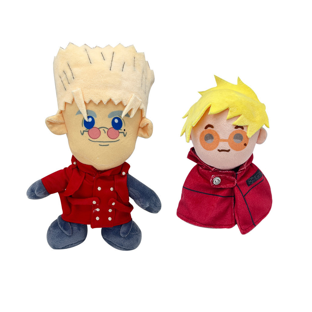 好物推薦  TRIGUN STAMPEDE plush 槍神週邊動漫毛絨公仔 玩具 玩偶