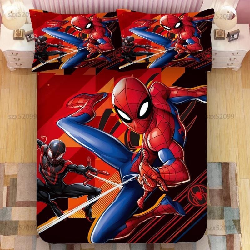 【免運】蜘蛛人 床包組 單人 雙人 兒童卡通床包 枕頭套 可訂製 不含被套