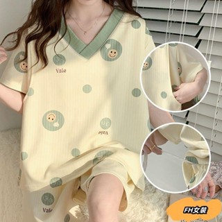 【特大尺碼M-5XL 40-150kg】新款300斤大尺碼短袖哺乳睡衣夏季薄款月子服200斤孕婦餵奶套裝夏天