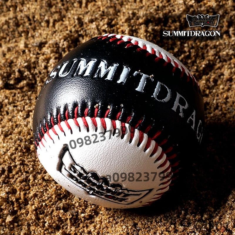 summitdragon雙色凹凸標軟式棒球 家庭訓練棒球 專業實心練習壘球a0982379901