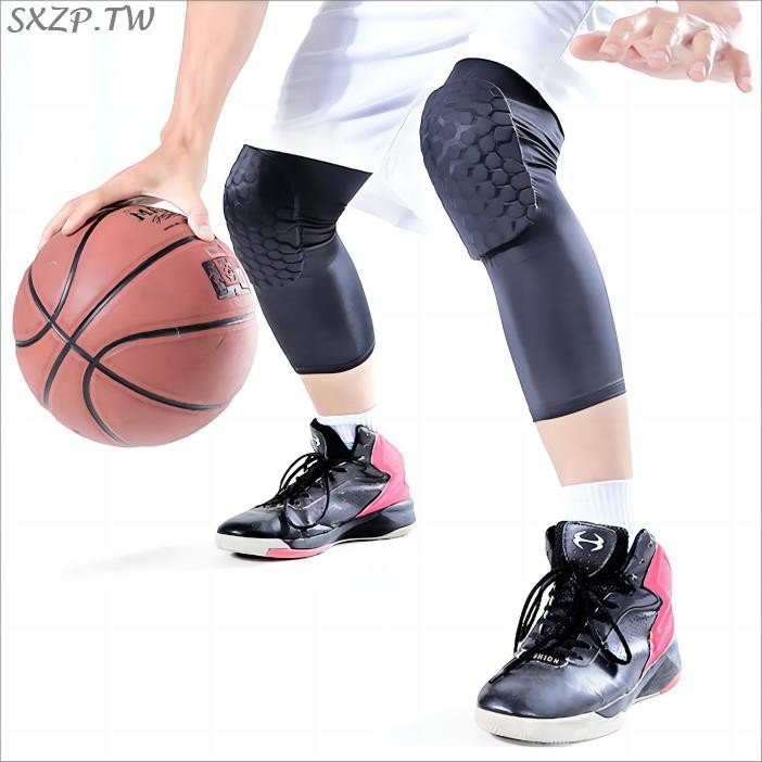 🌈優選 新品🌈籃球運動蜂窩防撞護膝 戶外騎行登山護膝護小腿護具