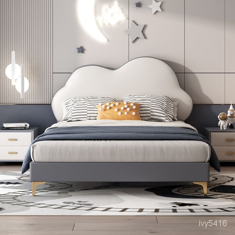 床架✨ 主臥床架 大床床 雲朵床 可愛床 北歐床 法式床 軟包床 儲物床架 簡約床架 臥室床 臥室床架