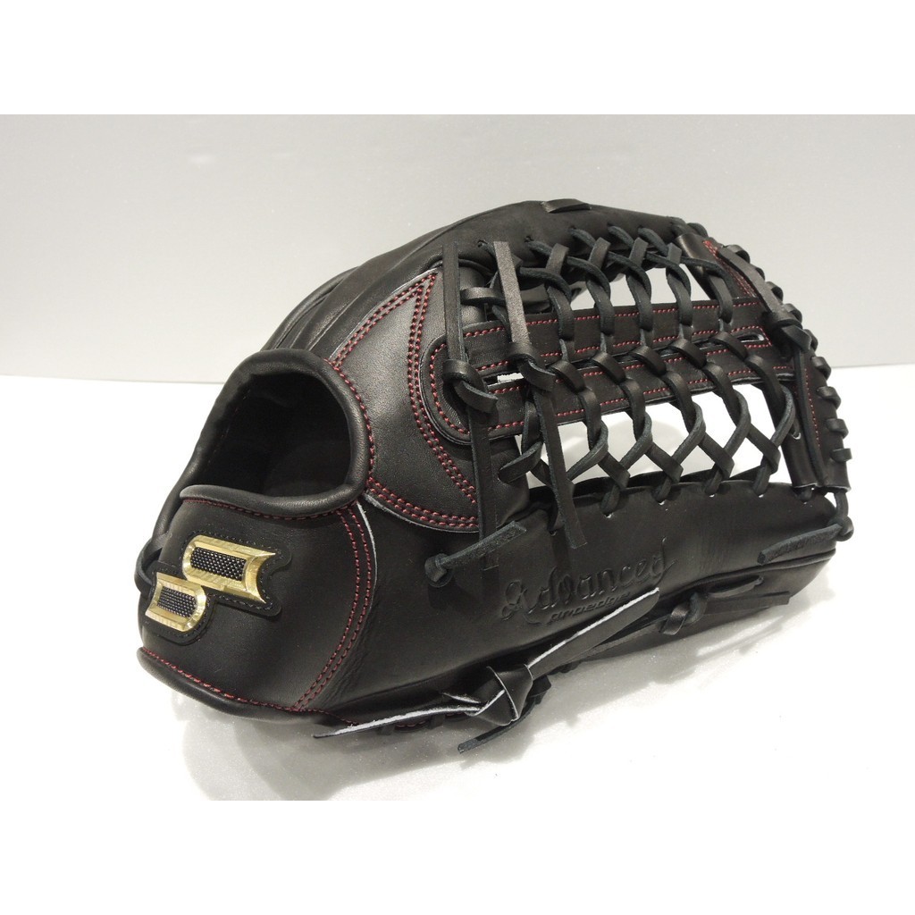 日本品牌 SSK Proedge Adoanced 硬式牛皮 棒壘球 T網檔 外野手手套(ADT6224I)黑