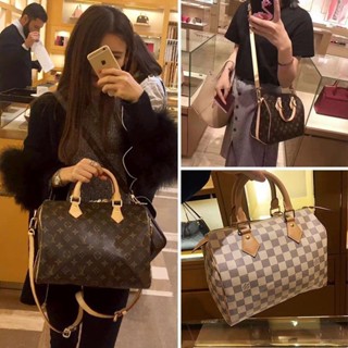 二手 LV M41112 Speedy Bandoulière LV Speedy 30/25/ 波士頓包 枕