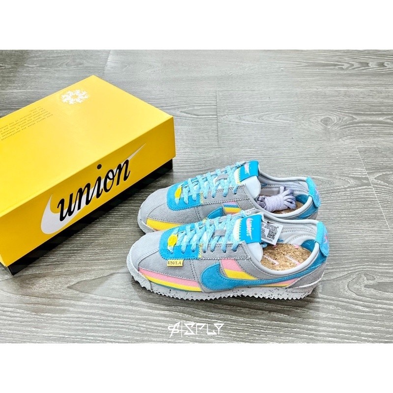 【代購】Union x Nike Cortez 煙灰藍 休閒鞋 DR1413-002