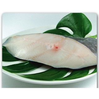 【新鮮市集】嚴選鮮切 特大比目魚切片(375g/片) 鱈魚切片