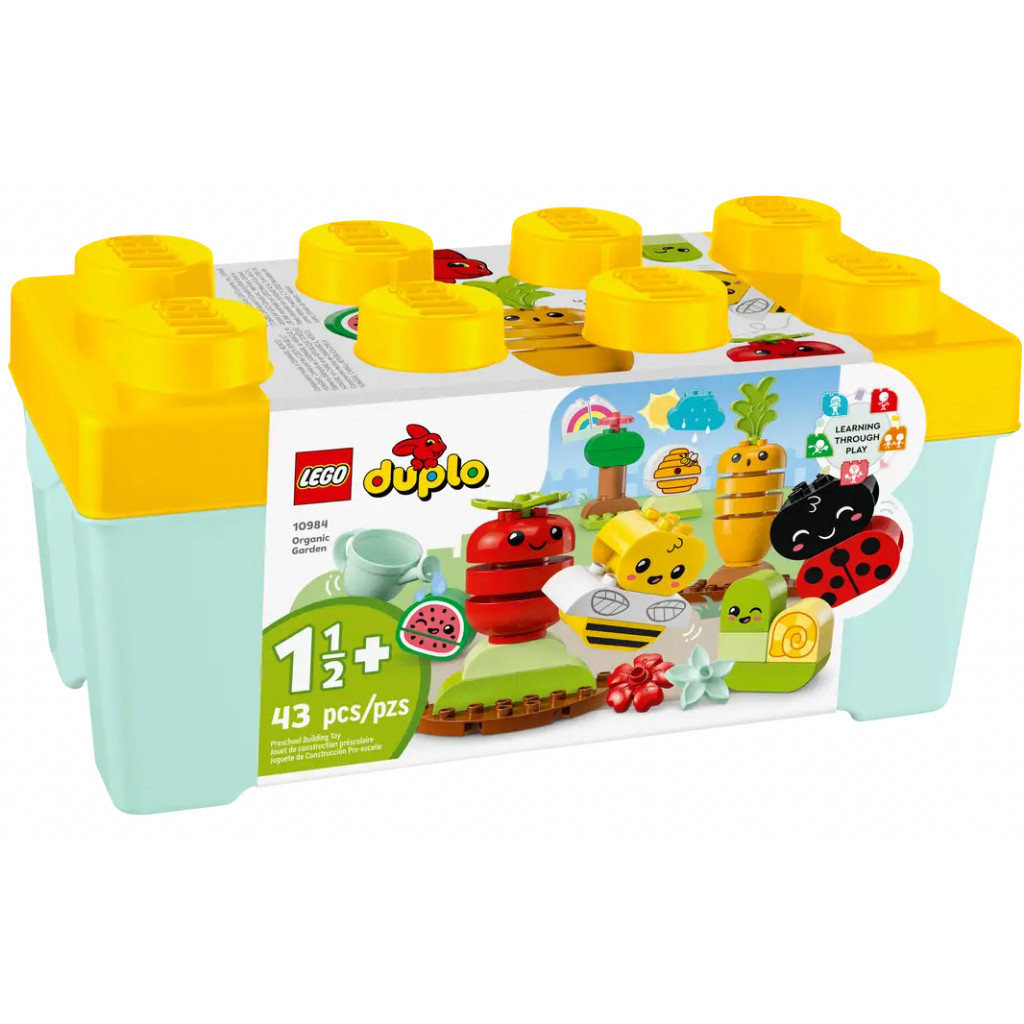 『現貨』LEGO 10984  DUPLO-有機果菜園     盒組   【蛋樂寶樂高館】