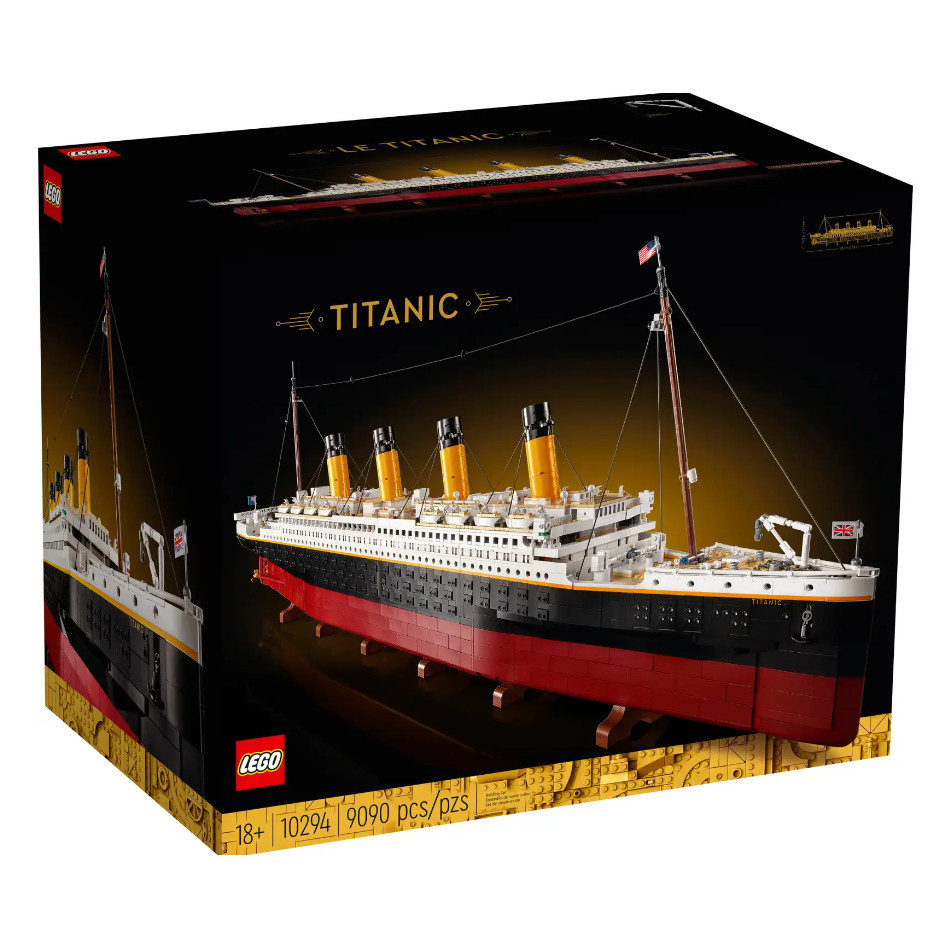 『現貨』LEGO 10294 鐵達尼號   盒組   【蛋樂寶樂高館】