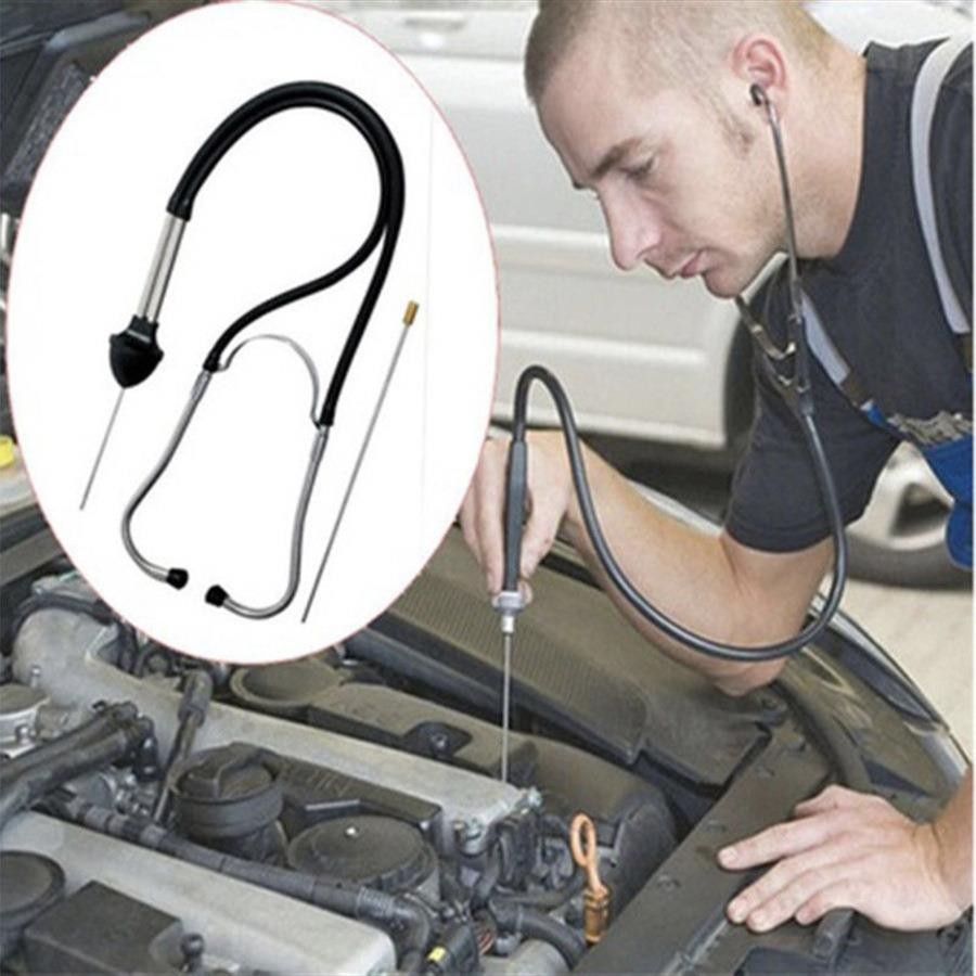 免運 汽車汽缸聽診器 發動機氣缸異響聽診器 檢測電子汽保維修工具