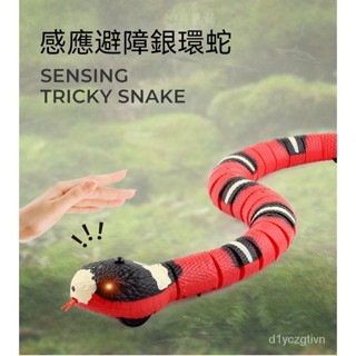 電動蛇玩具 貓咪玩具 條紋蛇 逗貓蛇 逗貓玩具自動逗貓 模擬蛇玩具 USB電動模擬蛇 電動寵物玩具自嗨