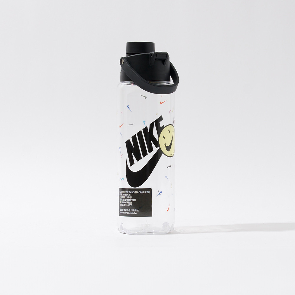 Nike TR RECHARGE ⼤⼝徑⽔壺 白色 登山 旋蓋式 運動 單車 水壺 N100432096824