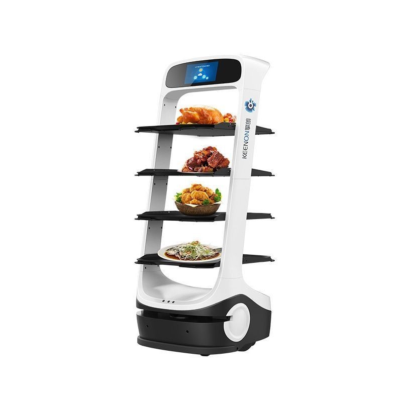 【優品上新】擎朗T6智能機器人餐廳送餐傳菜服務員自動上菜端菜飯店送飯機