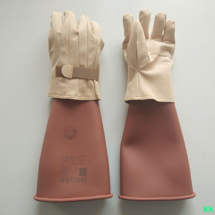 下殺 工廠直銷#帶電作業絕緣手套用皮革防護手套日式防護手套