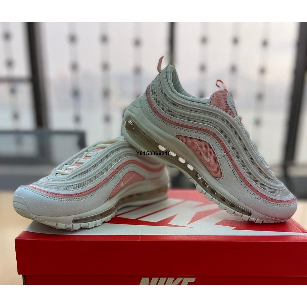 現貨 Nike Air Max 97 白粉 水蜜桃 女款 921733-104