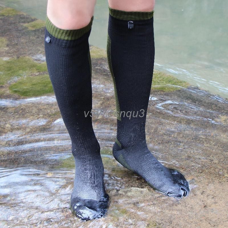 好物#長筒防水襪遠足涉水戶外露營騎行滑雪探險登山保暖透氣防水襪子