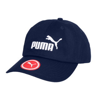 PUMA 基本系列棒球帽 (鴨舌帽 帽子 遮陽 防曬 丈青白