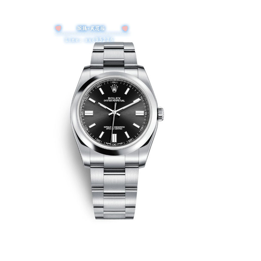 ROLEX 勞力士 Oyster Perpetual 36l 116000 蠔式恆動腕腕錶-黑/36mm腕錶