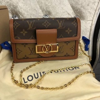 卓梵二手精品 Louis Vuitton LV Dauphine Woc M68746 鏈帶 肩背包