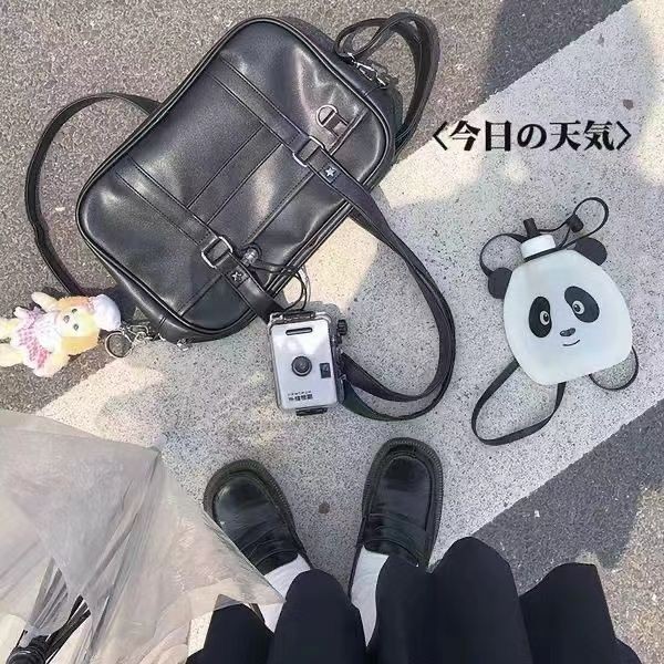 手提包單肩包 日系原創基礎jk制服包pu斜挎手提單肩學院生大容量【升級pu款】