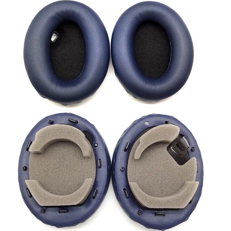 ❆★替換耳罩適用於 Sony WH-1000XM4 耳機罩 WH1000XM4 無線藍芽耳機套 帶卡扣 一對裝 三色現貨