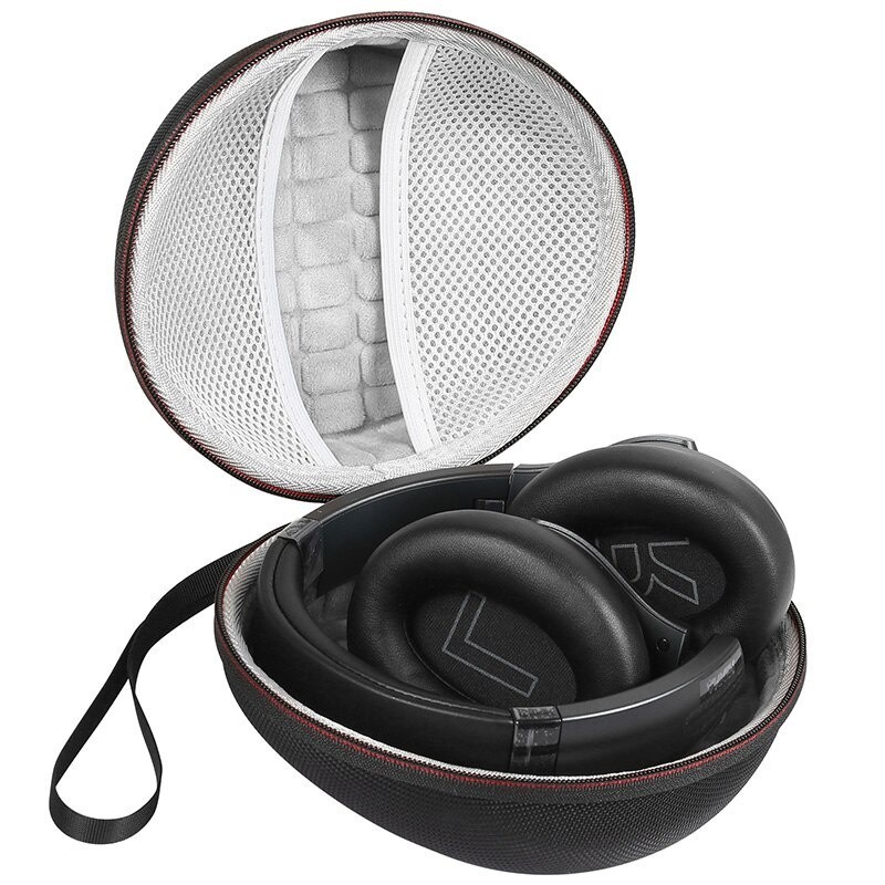 ◁❐藍芽耳機收納包適用於 Anker Soundcore Life Q20 耳機包 便攜耳機收納盒 耳機保護包 硬殼包