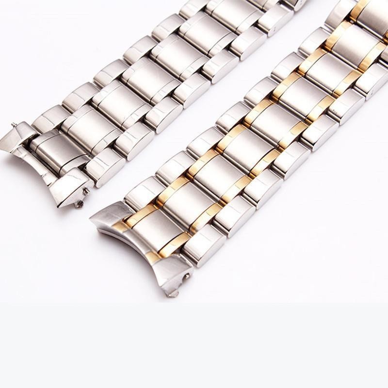 【台灣出貨】浪琴表 L2 L4 大师系列 錶帶錶帶錶帶手錶手鍊不銹鋼實心 14 毫米 19 毫米