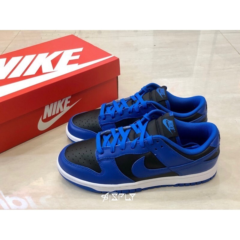 Nike Dunk Low Hyper Cobalt 黑藍 皇家藍 DD1391-001