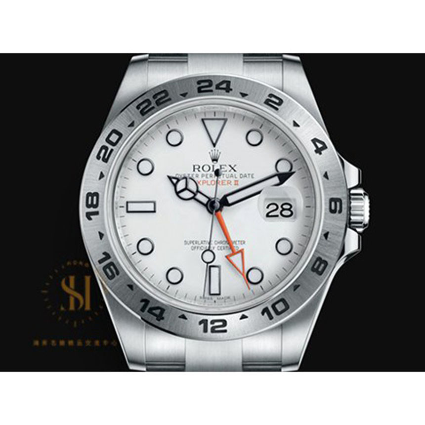 Rolex 勞力士 Explorer ⅱ 蠔式 探險家2型 216570 白色面盤 兩地時間 Af497腕錶