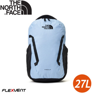 【The North Face 27L 防潑水休閒後背包《藍》】3VY2/雙肩包/休閒背包/電腦背包/學生書包/登山背包
