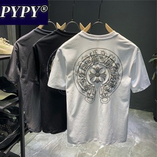 Yelly's~Shop短袖T恤夏季棉質2024爆款男士男款半袖韓版潮牌ins百搭印花上衣