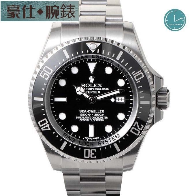 高端 ROLEX 勞力士 116660 DEEPSEA系列 深海潛水3900米排氦 自動上鍊男用腕錶 品