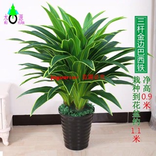 假樹模擬綠植假花塑膠花裝飾客廳大型綠植盆栽擺設