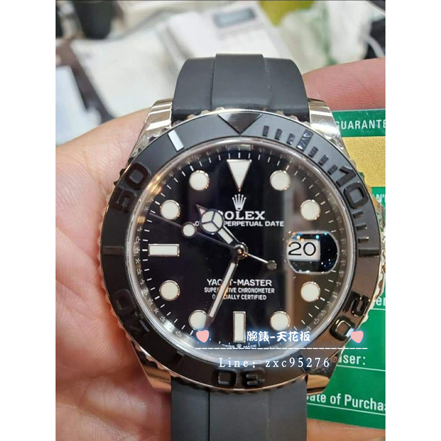 勞力士 226659 Rolex 遊艇 Yacht-master 18K白金腕錶