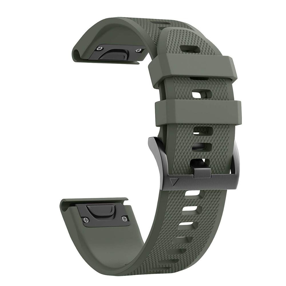 Garmin Instinct 2 MARQ Epix Gen2 錶帶 22mm 快拆 菱格紋 矽膠 優質 腕帶
