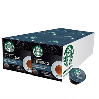 星巴克 濃縮烘焙咖啡膠囊 72顆 適用NESCAFE Dolce Gusto機器 [COSCO代購4] D145812