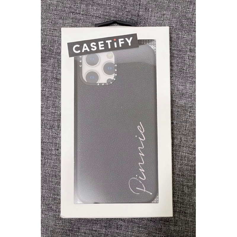 [現貨免運]（二手）CASETiFY手機殼 黑（iPhone12 Pro Max）