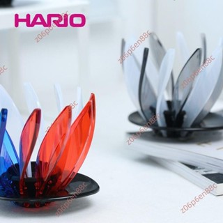 廠商 特價熱銷🔥電子發票🔥HARIO睡蓮濾杯V60滴漏式手沖咖啡過濾器耐熱樹脂12片蓮花瓣可拆卸 滴漏式手衝咖啡過濾神器