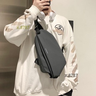 臺灣免運出貨🔸大容量胸包/側揹包 防水斜揹包/斜揹包 防盜運動後揹包包/騎行包/側肩包 外接充電男女通用側包/斜包 斜