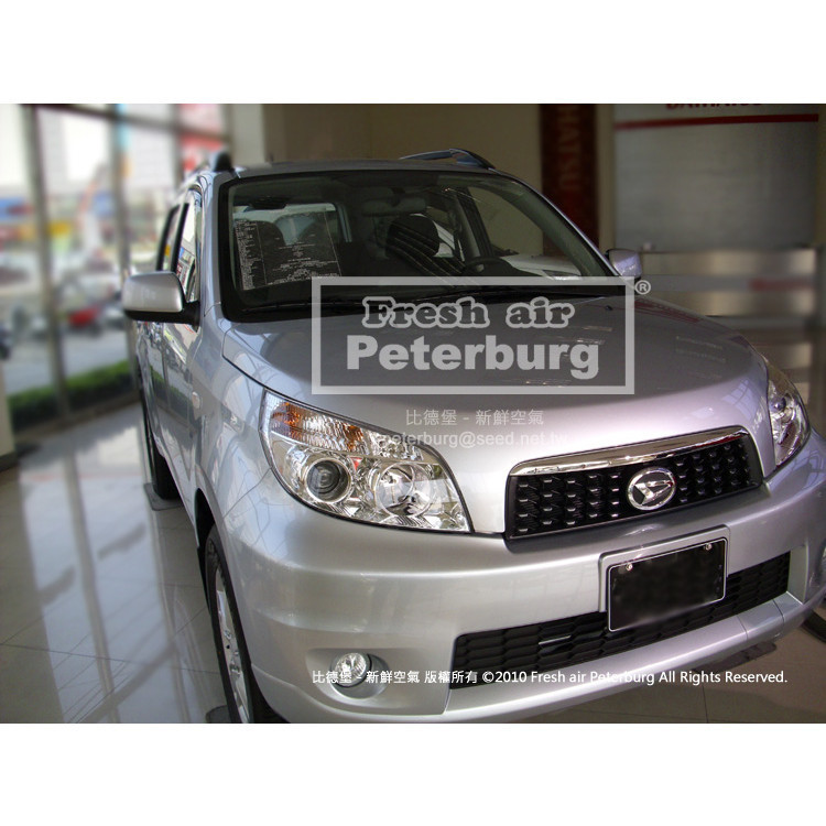 大發Daihatsu TERIOS 2006-2017年【崁入式晴雨窗-短截款】比德堡 內崁 嵌入 內嵌