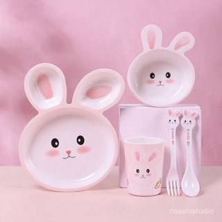 🔥限時特賣🔥兒童餐盤 分格 卡通 寶寶 輔食碗 嬰兒 幼兒園 分隔盤 餐具套裝 卡通餐具 日用品 網紅餐具