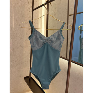 ♛qiqi♛美國Modlatbal芭蕾舞蹈練功服體操服芭蕾吊帶刺繡舞蹈形體服bcnm