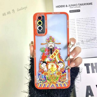 財神爺 透明軟殼 適用於 iPhone 14 13 12 11 Pro MAX 蘋果 8 7plus XR XS 手機殼