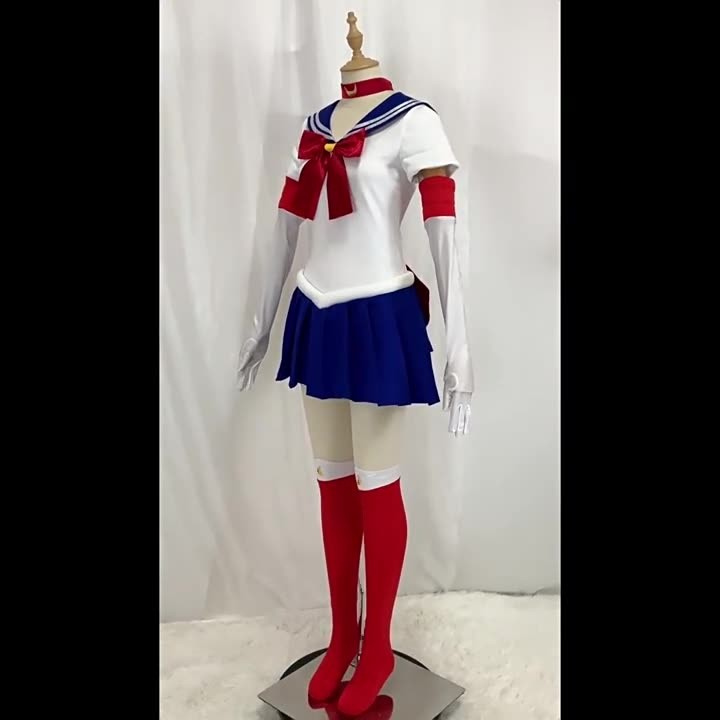 美少女戰士月野兔cos服兒童碼 水冰月衣服4代水手服月野兔cos動漫