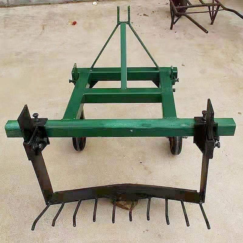 【下單前聊聊實價】收獲犁  收割機 拖拉機帶收割機   大薑收獲犁 紅薯收獲犁起挖刨花生衚蘿蔔收獲機四輪拖拉機帶收割機