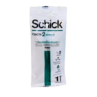 Schick 舒適牌 Exacta2 防滑輕便刮鬍刀 滋潤型 1入 獨立包裝 拋棄式 旅行便攜 2024/05製