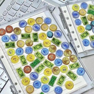 【新店促銷】2025新品 透明亞剋力搖搖樂A5筆記本 A7活頁手帳本 diy小片片本子